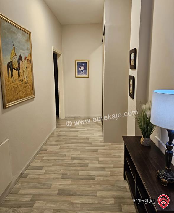 شقة مفروشة طابق أول مساحة 170م للايجار في عمان - عبدون 