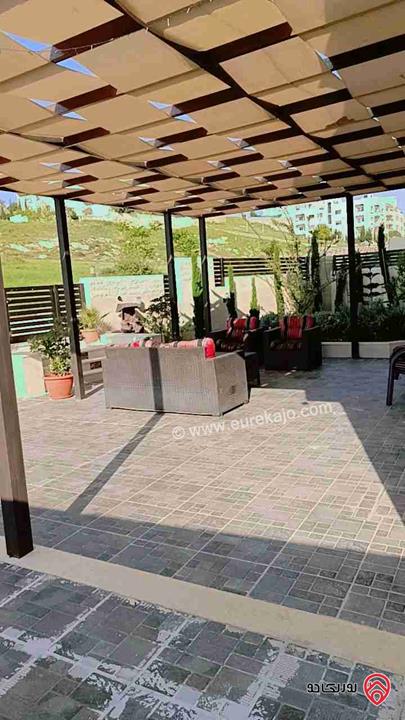 شقة ارضية مساحة 160م داخلي و 120م خارجي للبيع في عمان - مرج الحمام شارع الامير محمد