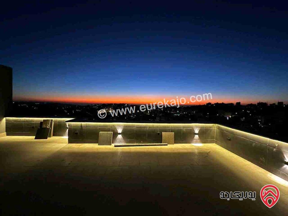 شقة طابق ثالث مساحة 150م مع روف 50م و تراس 50م للبيع في عمان - البيادر