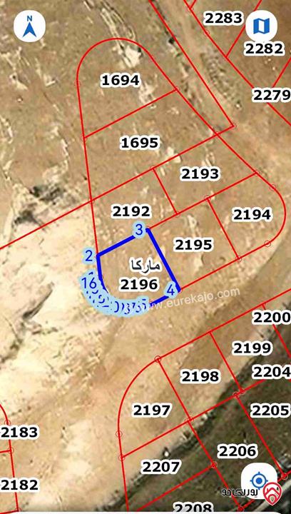 ارض استثمارية مساحة 310م للبيع في عمان - ماركا - المغيرات