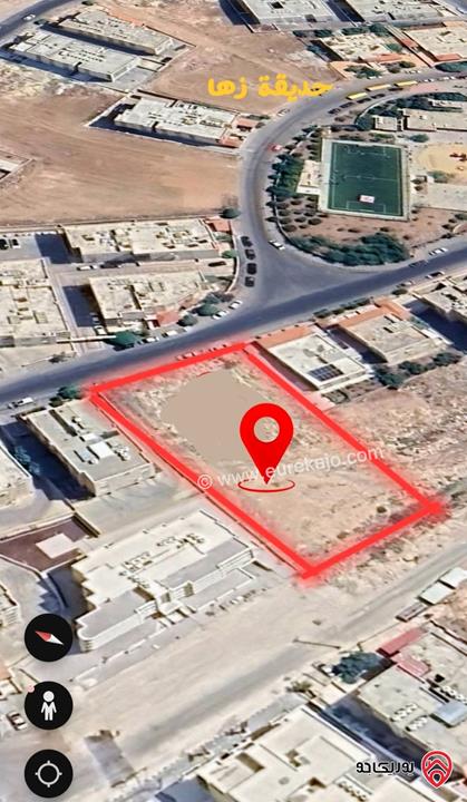 ارض سكنية مميزة مساحة 2 دونم للبيع في عمان - طبربور تقع على شارعين