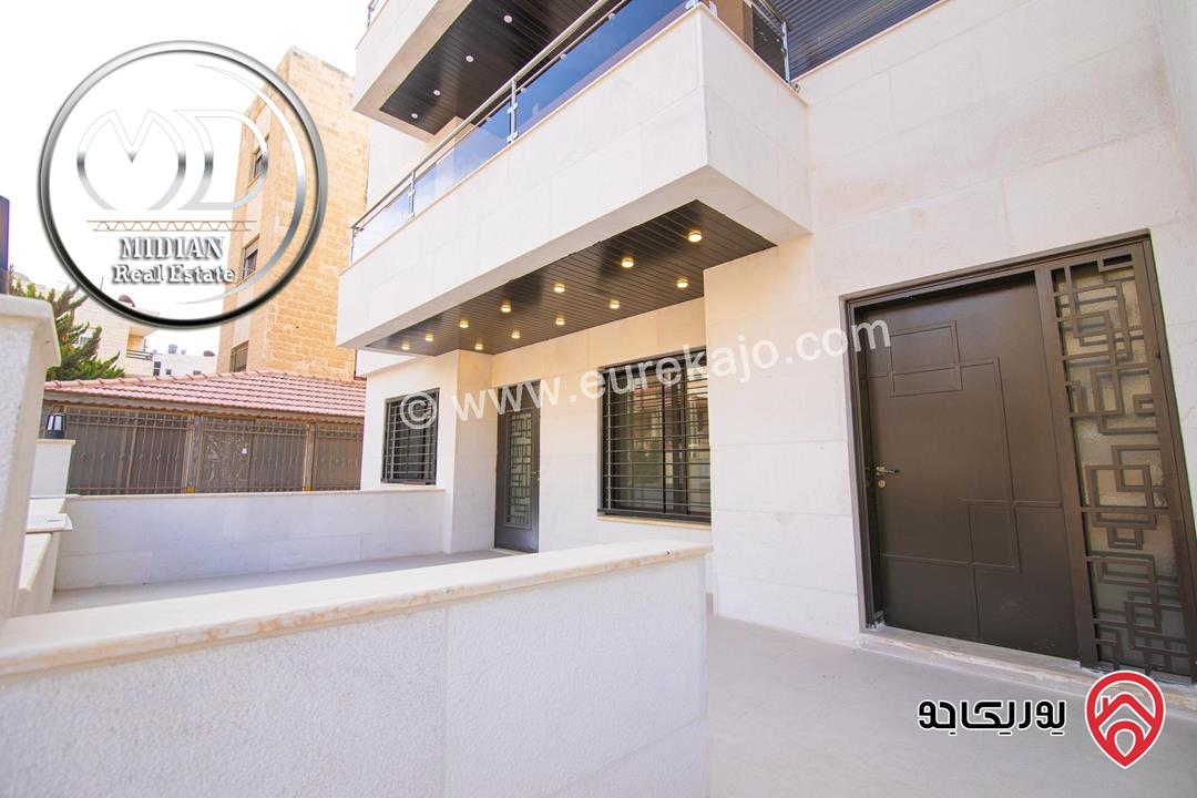 شقق ارضي و شبه ارضي جديدة للبيع في عمان - خلدا العوجانية مساحات 180م تشطيبات و ديكورات سوبر ديلوكس بأسعار مميزة