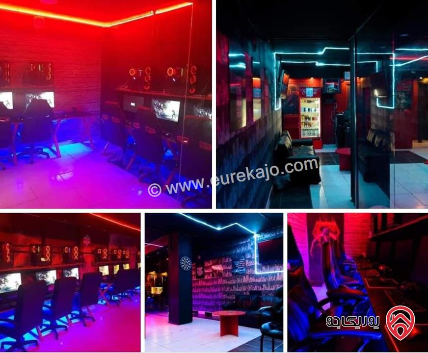 محل ألعاب كمبيوتر وبلايستيشن مساحة 170م للبيع في عمان -  الصويفية