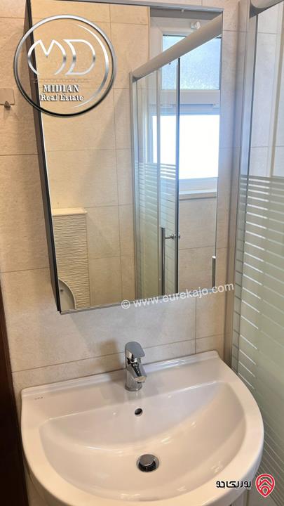 شقة مفروشة للايجار في عمان - حنو الصويفية مساحة 200م طابق ثالث تشطيبات و فرش سوبر ديلوكس اطلالة جميلة