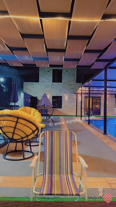 مزرعه وشاليه رمان للايجار اليومي في البيضاء - منطقة أحد