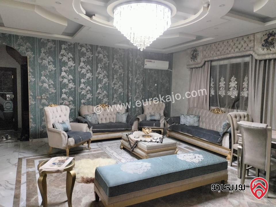 شقة طابق ارضي معلق مساحة 215م داخلي و 150م خارجي للبيع في عمان - شفا بدران
