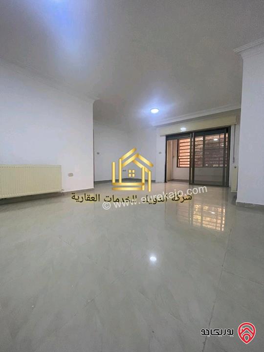 شقة فارغة طابق ارضي معلق مساحة 150م للإيجار في عمان - ضاحية الأمير راشد 