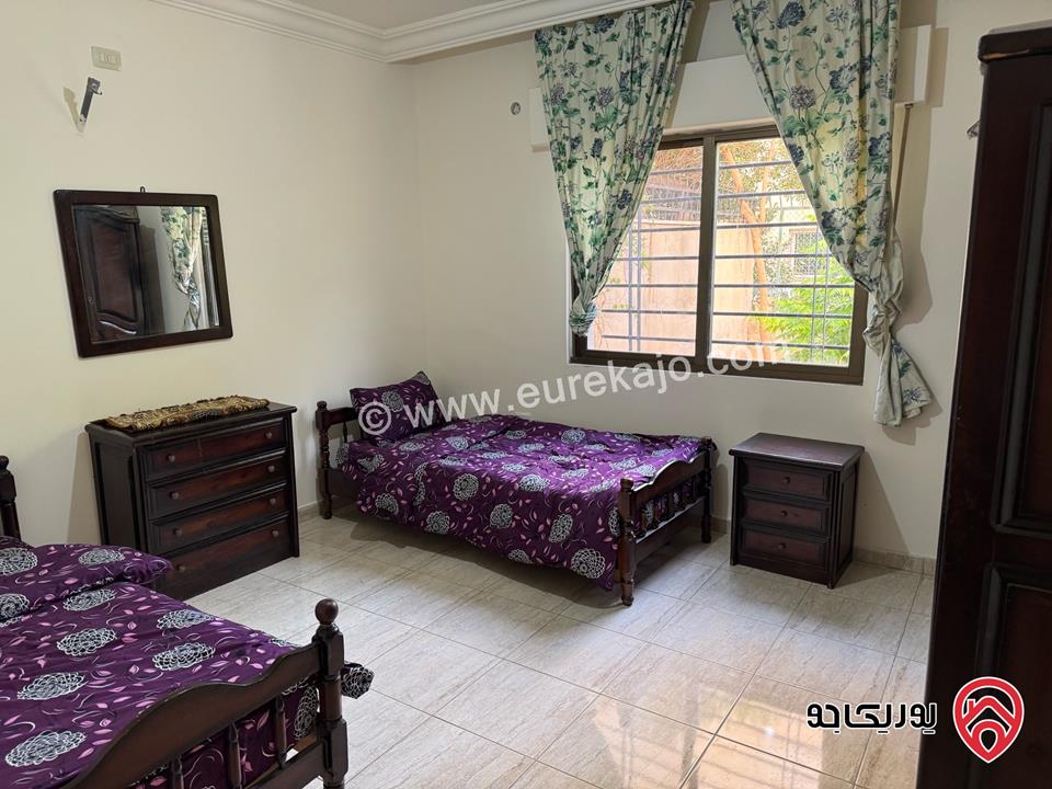 شقة مفروشة مساحتها 100م للايجار في عمان - الجبيهة قرب الجامعة الاردنية 