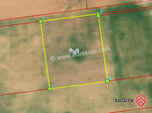 أرض 3600م للبيع في اربد - من اراضي الرمثا ضمن حوض بانيا 