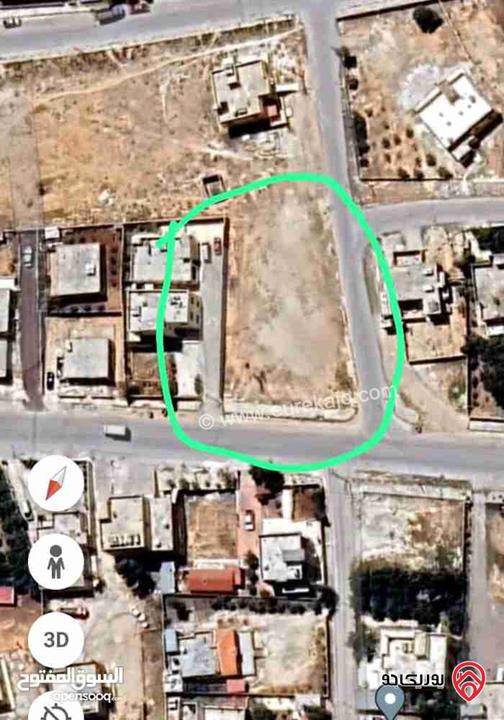 قطعة أرض مساحة 769م للبيع في الموقر - أم بطمة