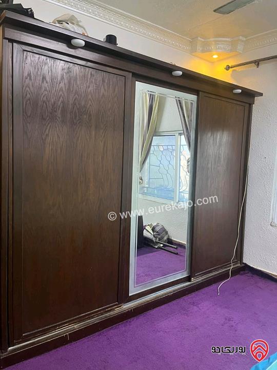 شقة مفروشة مساحة 120م للايجار في اربد 