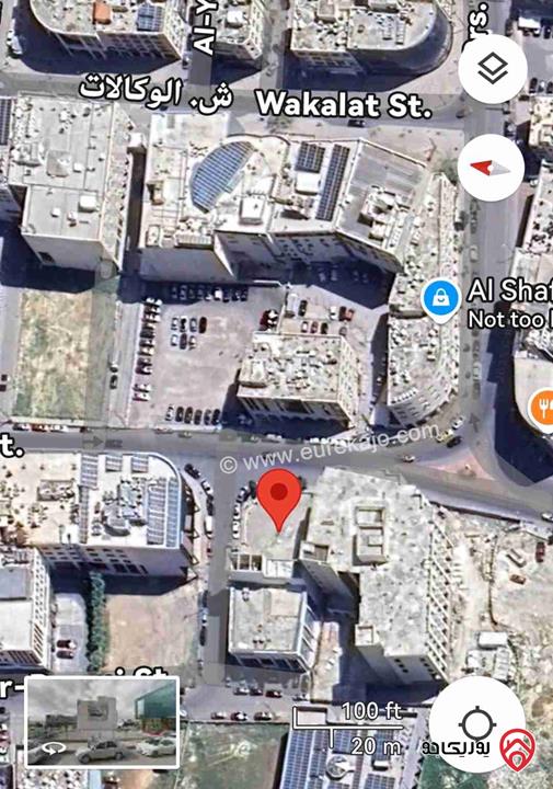 ارض استثمارية مساحة 740م للبيع في عمان - السابع