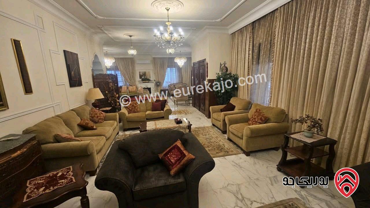 فيلا مفروشة مساحة 350م للايجار في عمان - خلدا 