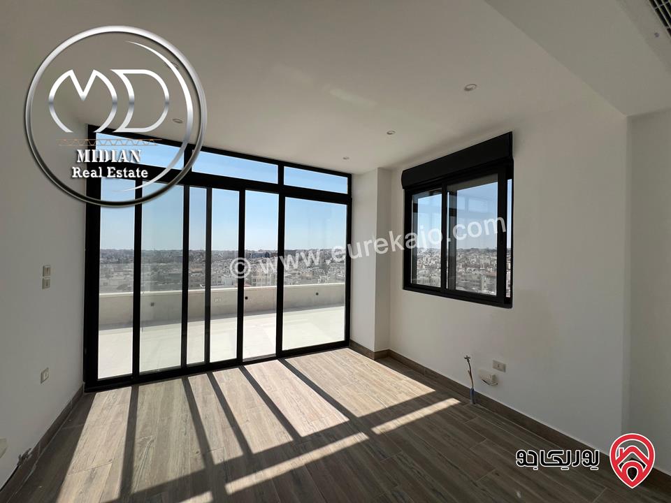 شقق دوبلكس جديدة للبيع في عمان - الرونق طابق اخير مع روف مساحات 220م & 245م مع تراسات تشطيبات فاخرة اطلالة جميلة