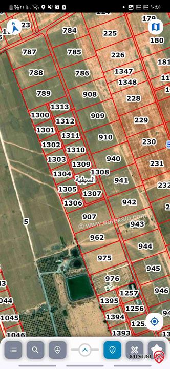 عدة قطع أراضي مساحة 4 دونم كل قطعة للبيع في عمان - السيفيه 
