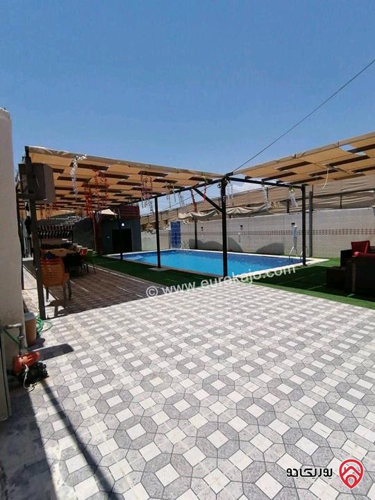 شاليه مساحة البناء 100م على أرض 288م للبيع المستعجل في البحر الميت - الكرامة