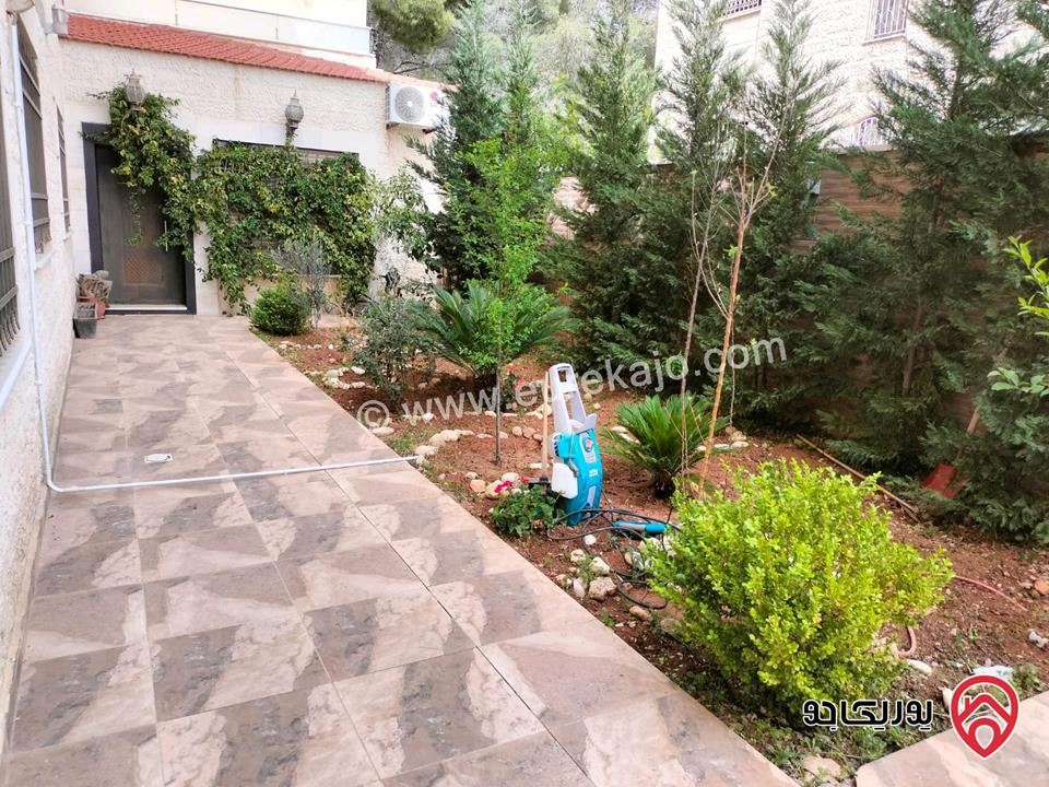 شقة أرضية مساحة 215م داخلي و 170م خارجي للبيع في عمان - شفا بدران 