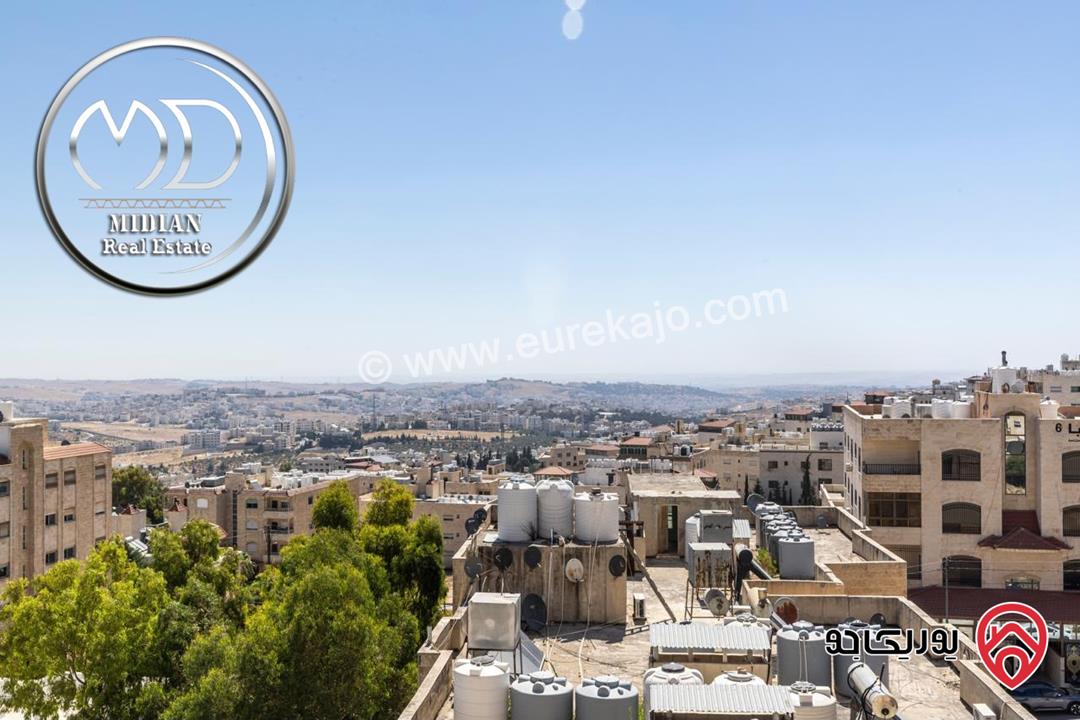 شقة استثمارية للبيع في عمان - ضاحية الرشيد مساحة 125م طابق أول تشطيبات سوبر ديلوكس اطلالة جميلة بسعر مميز جداً