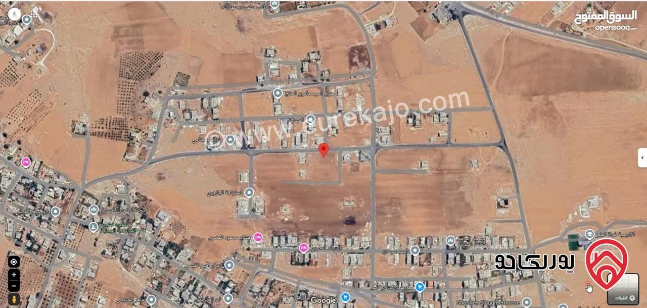 ارض مساحة 476م للبيع من اراضي جنوب عمان - العبدلية تقع على شارعين منطقة فلل واصل فيها جميع الخدمات