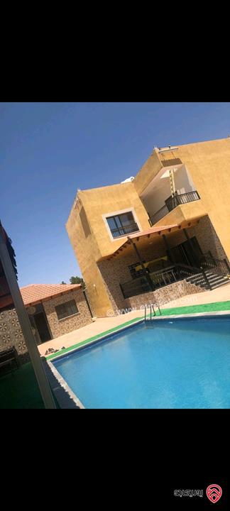 مزرعة مساحة 4 دونم وبناء 150م للبيع في مادبا / مليح