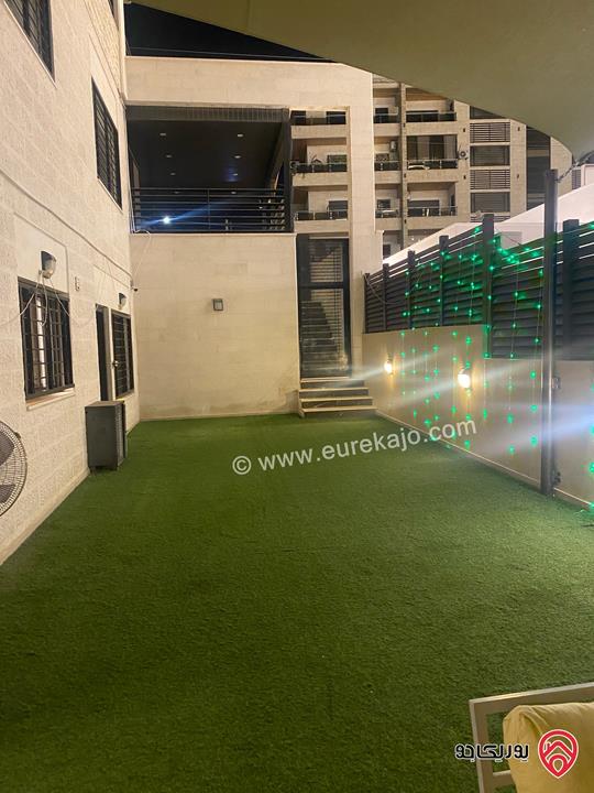 شقة طابق ارضي مساحة 200م داخلي و 200م خارجي للبيع في عمان - طريق المطار خلف جامعة البتراء