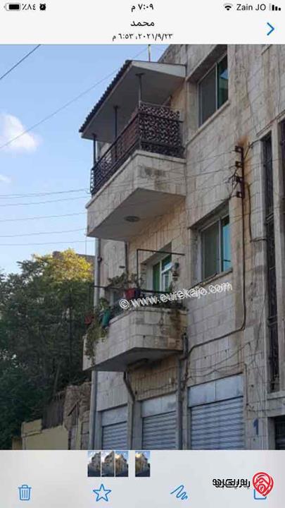 عمارة للبيع في جبل عمان ثلاث طوابق وثلاث مستودعات