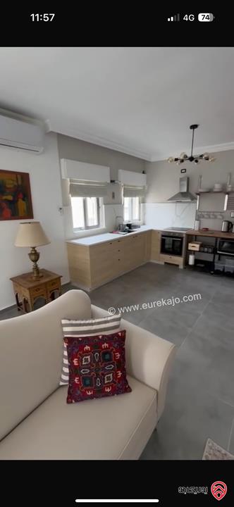 شقة ديلوكس مفروشة مساحة 95م للايجار في عمان - جبل عمان الدوار الرابع