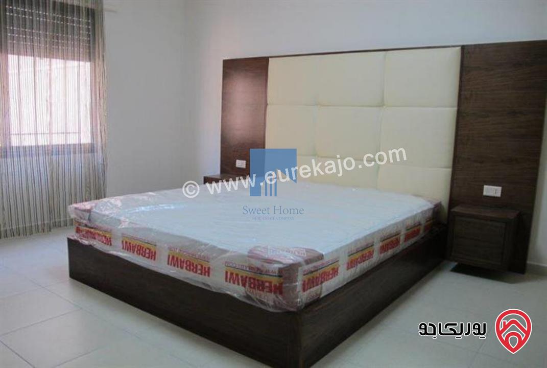 شقة أرضية مفروشة فاخرة للبيع في جبل عمان - مقابل رئاسة الوزراء وقرب فندق عمان ويست 100م مع ترسات 110م بسعر مغري