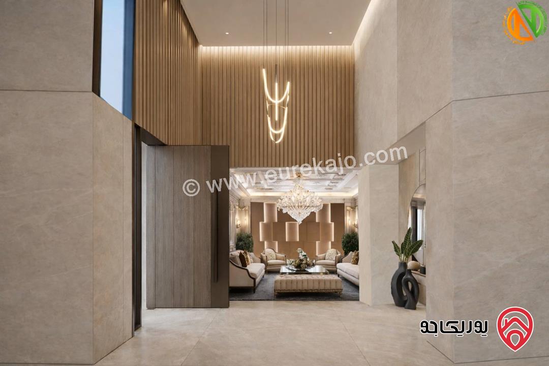 فلل متلاصقة مساحة 600م على أرض 1500م للبيع في عمان - عبدون الوسطاني