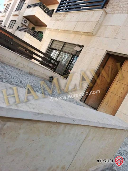 شقة فارغة طابق أرضي مساحة 220م داخلي و 50م خارجي للايجار في عمان - البنيات 