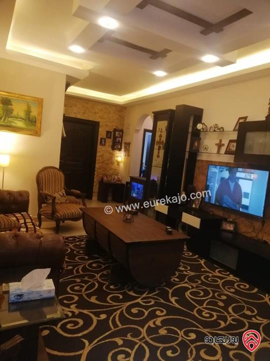 شقة غير مفروشة مساحة 112م طابق أول للبيع في الفحيص