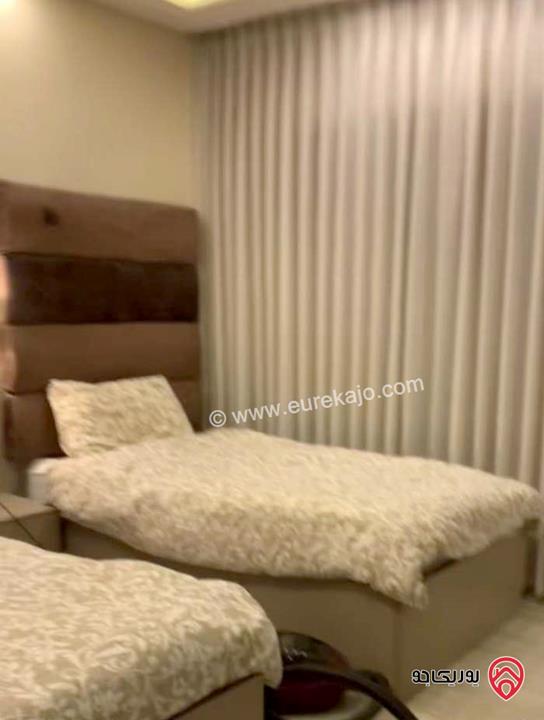 شقة طابق تسوية مساحة 100م للايجار مفروشة في عمان - عبدون