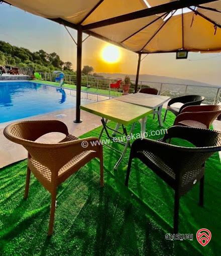 شاليه - مزرعة Black Swan Farm للايجار اليومي في السلط 