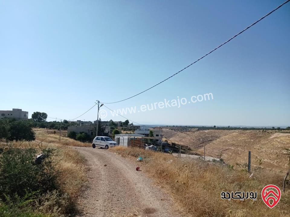 مزرعة مساحة 8700م للبيع في اربد بني كنانه منطقة يبلا 