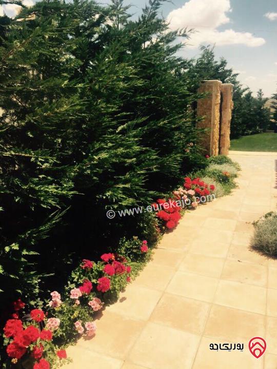 فيلا إسبانية فاخرة مساحة 420م على أرض 764م للايجار في عمان - طريق المطار