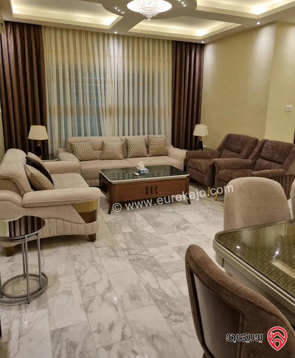 شقة أرضية مساحة 200م للايجار مفروشة في عمان - عبدون