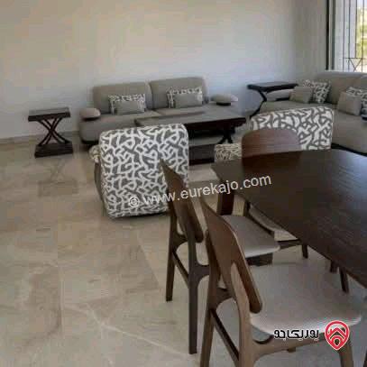 شقة مفروشة ديلوكس طابق ثالث مساحة 220م للايجار في عمان - عبدون