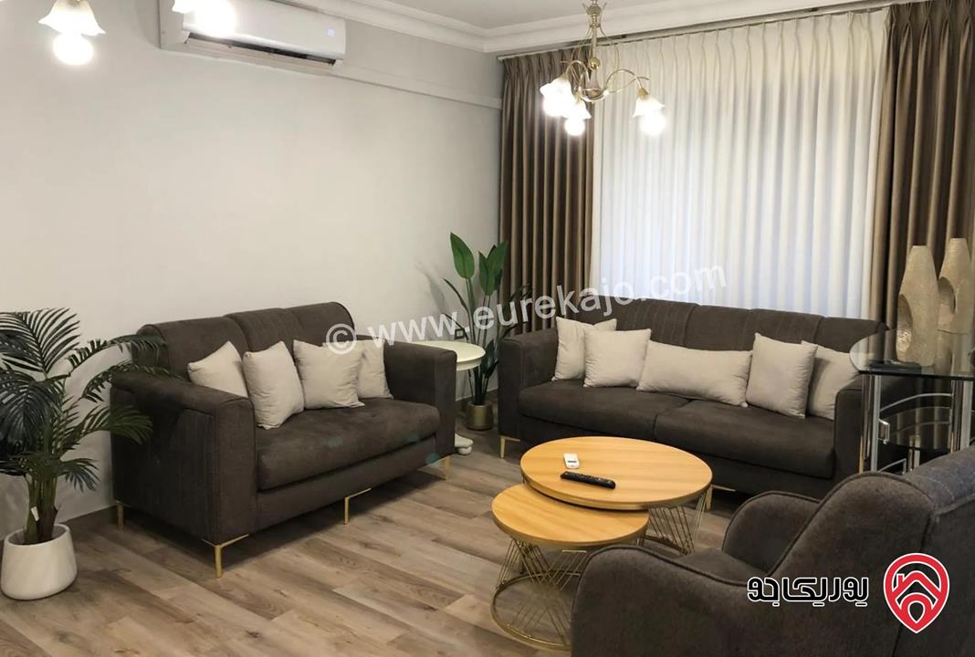 شقة فاخرة مفروشة مساحة 105م للايجار في عمان - عبدون