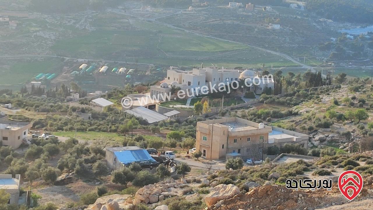 فرصة العمر ارض مساحة 3 دونم و 400م للبيع في عمان - حسبان بإطلالة مميزة على القدس و البحر الميت