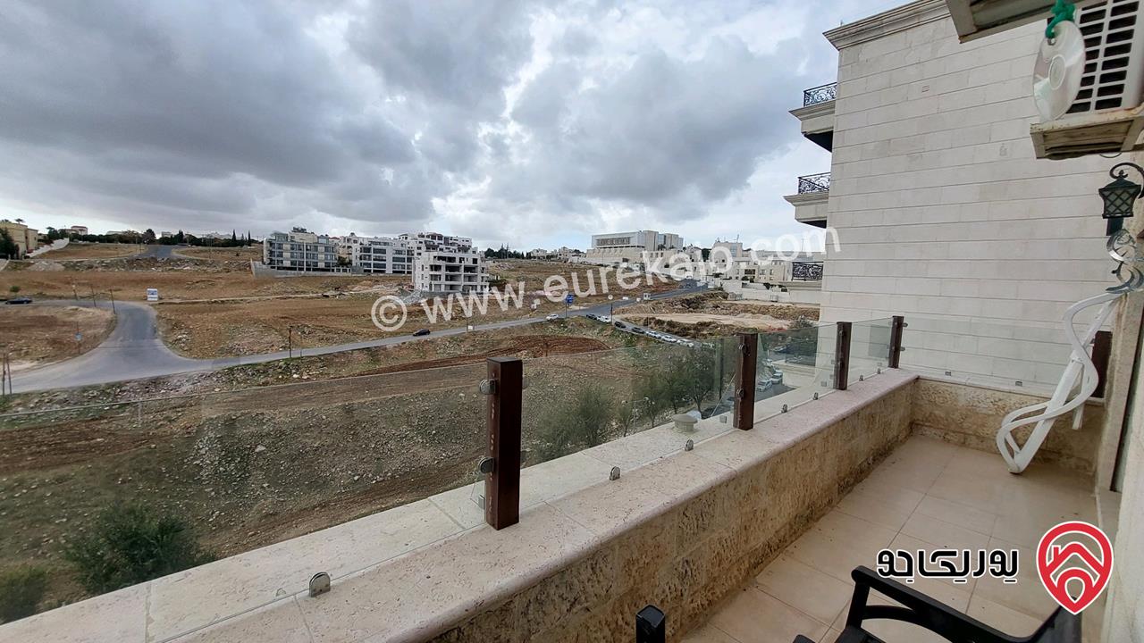 شقة ديلوكس مساحة 313م تصلح لسفارات للبيع مفروشة في عمان - عبدون الجنوبي 