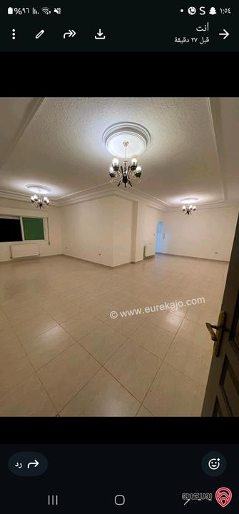 شقة فارغة طابق أرضي مساحة 150م للايجار في عمان - الجبيهة