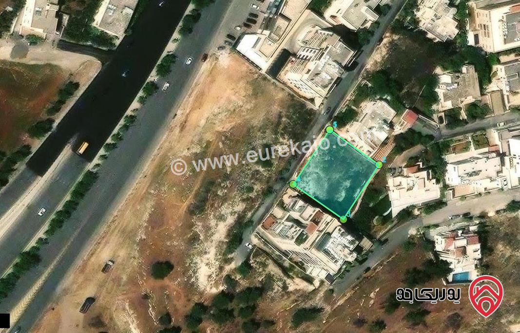 قطعة ارض مميزة مساحة 1074م للبيع من أراضي غرب عمان /وادي السير ثاني نمره عن شارع كوريدور عبدون 