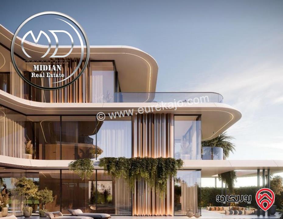 شقة ارضية جديدة للبيع في عمان - الكرسي مساحة 400م مع تراسات تشطيبات ديكورات عصرية فاخرة إطلالة بانورامية موقع مميز