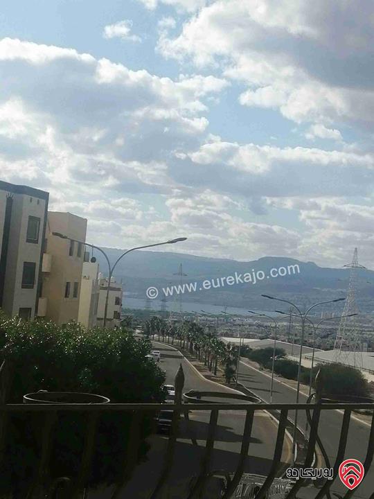شقة طابقية مساحة 168م للبيع في العقبة - منطقة التاسعة