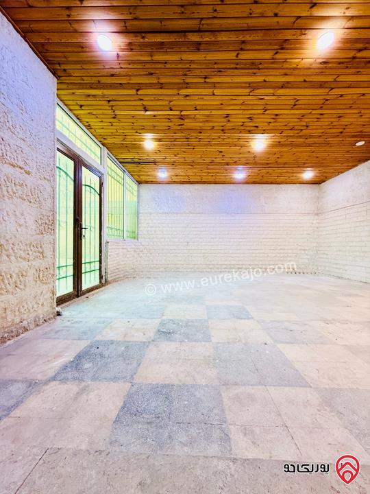 شقة طابق أرضي مساحة 200م للبيع في عمان - طبربور 