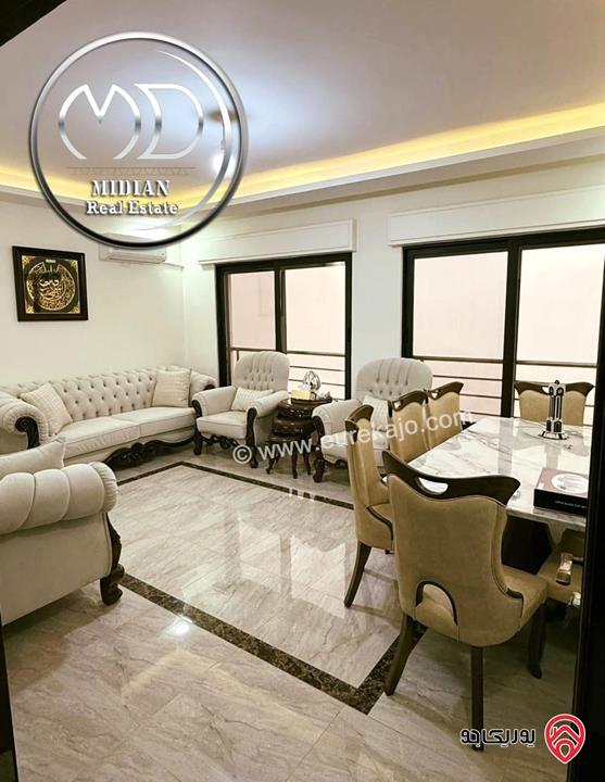 شقة للبيع في عمان - ام السماق مساحة 150م طابق ثاني تشطيبات و ديكورات سوبر ديلوكس اطلالة جميلة بسعر مميز جداً