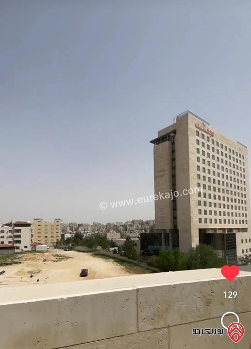 رووف فاخر مفروش مساحة 100م للايجار في عمان - ام السماق 