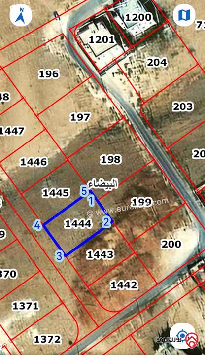 ارض استثمارية مساحة 501م للبيع في عمان - البيضاء حوض الحميدين