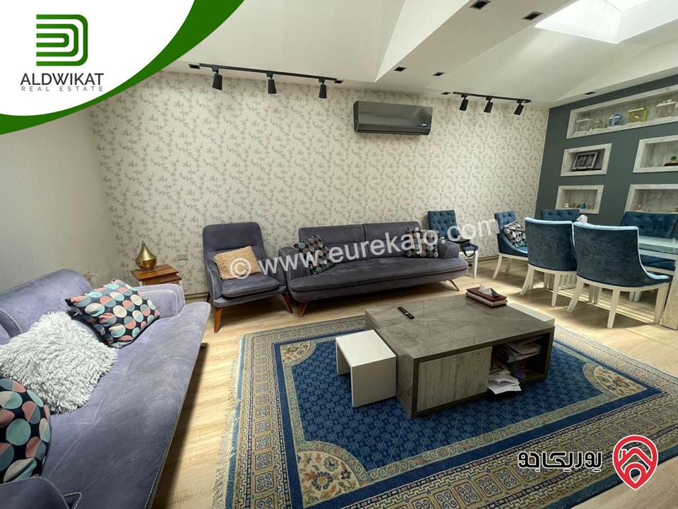 شقة ارضية دوبلكس للبيع في عمان - ام السماق مساحة 350م ومساحة الحديقة 50 و الترس 55م موقع مميز