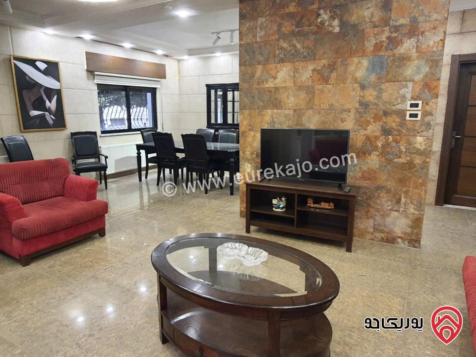 Furnished ground apartment 160 sqm for rent in Amman - Alrabiyeh